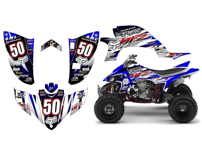 kit déco yamaha yfm 450 yfz fox