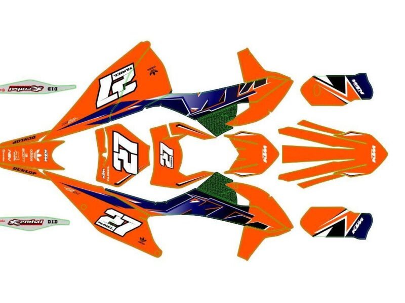 kit déco ktm exc / exc f (2020 2023) origine