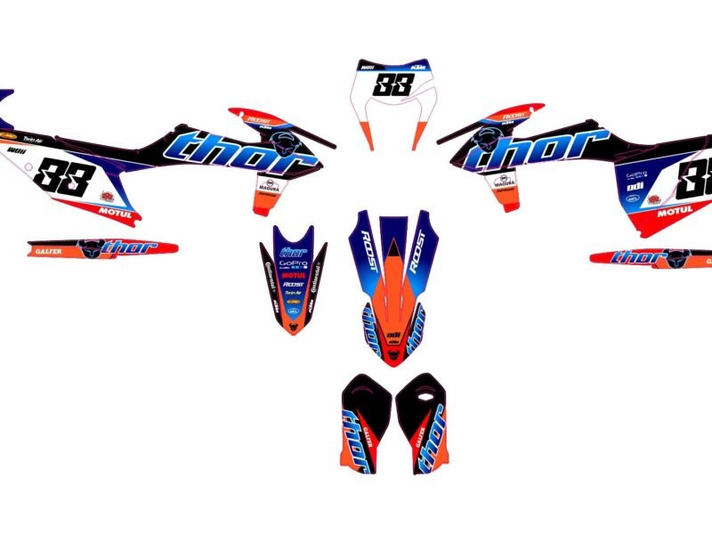 kit déco ktm exc / exc f (2020 2023) thor