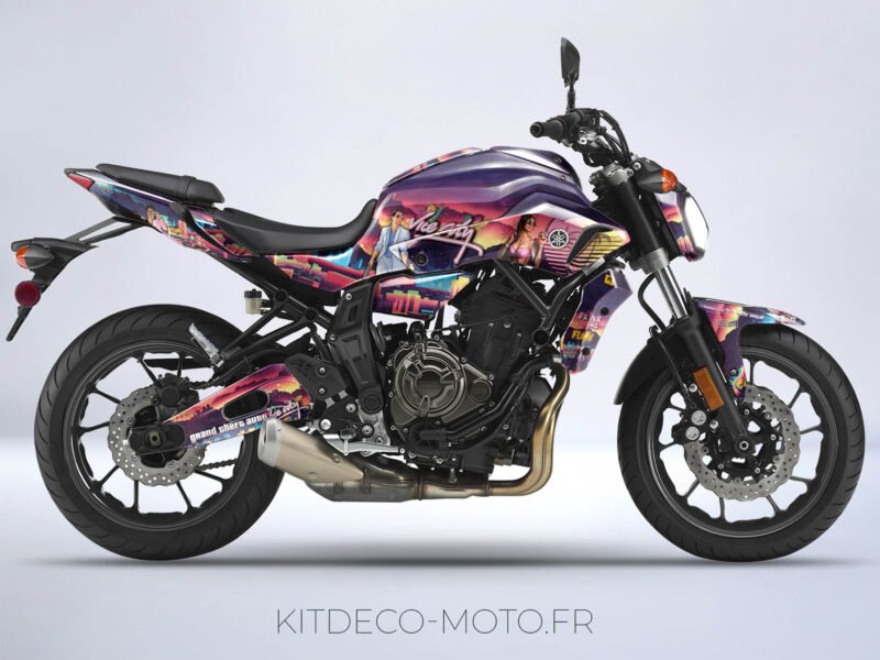 kit déco yamaha mt 07 vice city