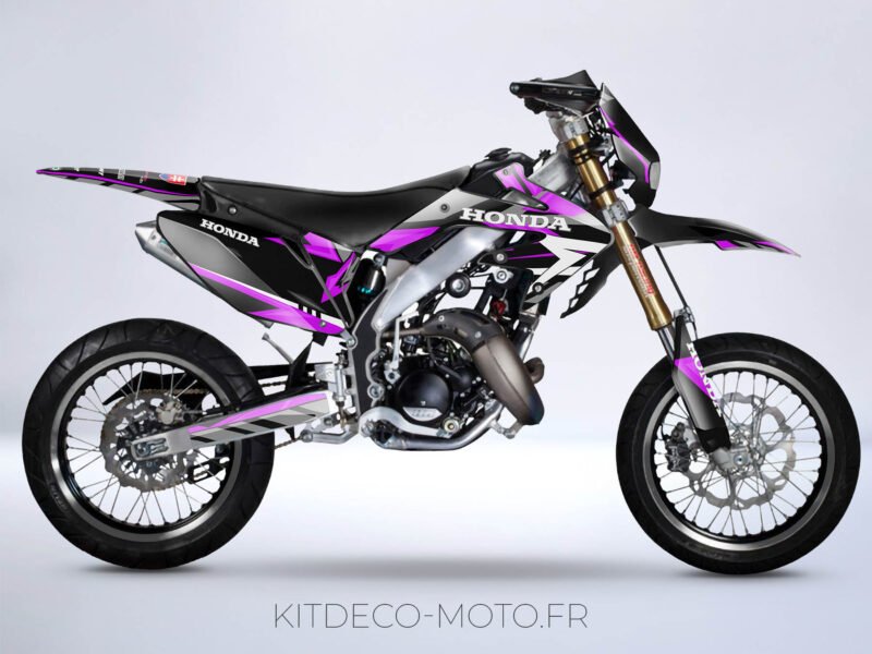 kit déco honda 50 hm carem rose