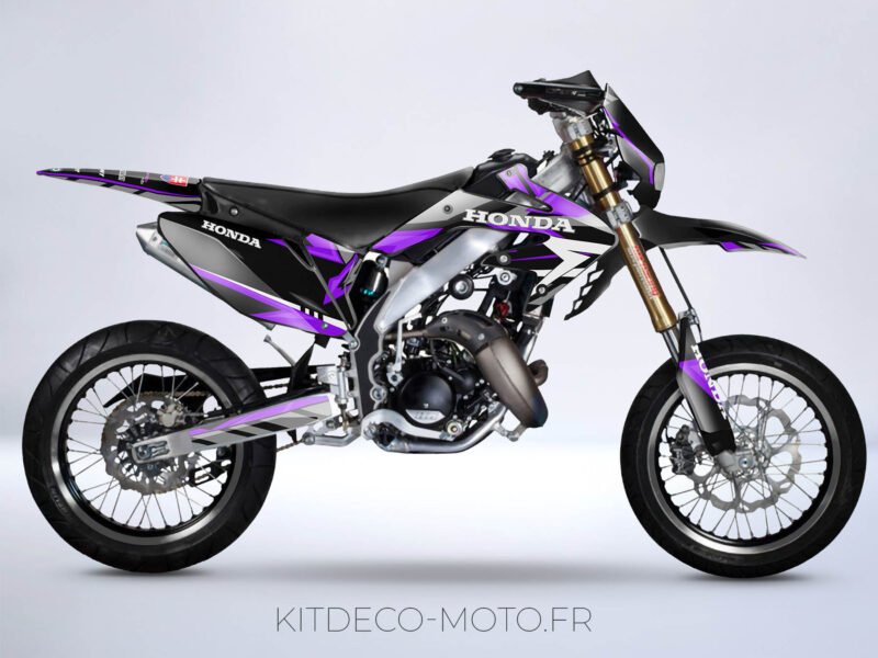 kit déco honda 50 hm carem violet