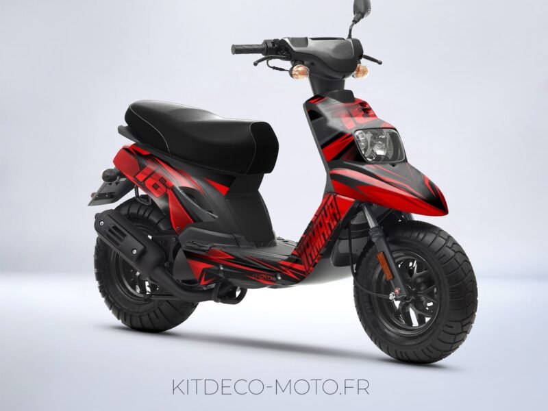 kit déco mbk booster (2004 2018) airon rouge