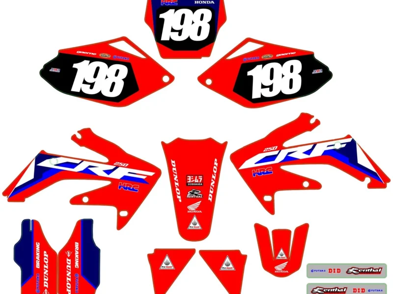 kit déco honda 250 crf (2004 2005) origine