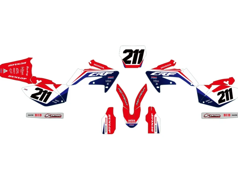 kit déco honda 250 crf (2004 2005) race