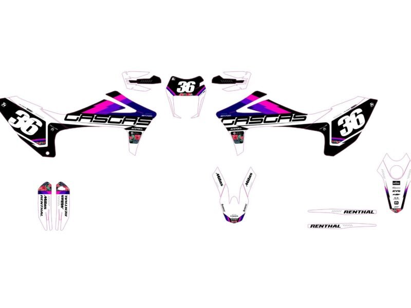 kit déco gasgas 700 sm / es rose