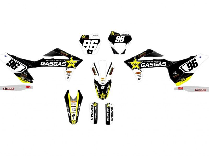 kit déco gasgas ec (2021 2023) rockstar #2