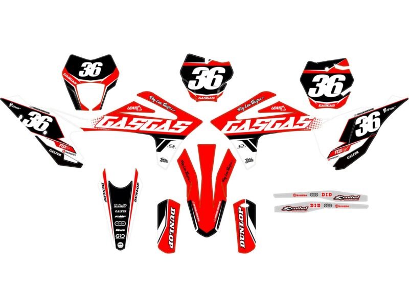 kit déco gasgas ec (2021 2023) troy lee design