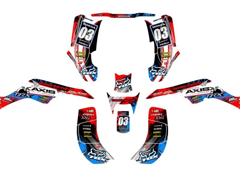 kit déco honda 250 trx factory