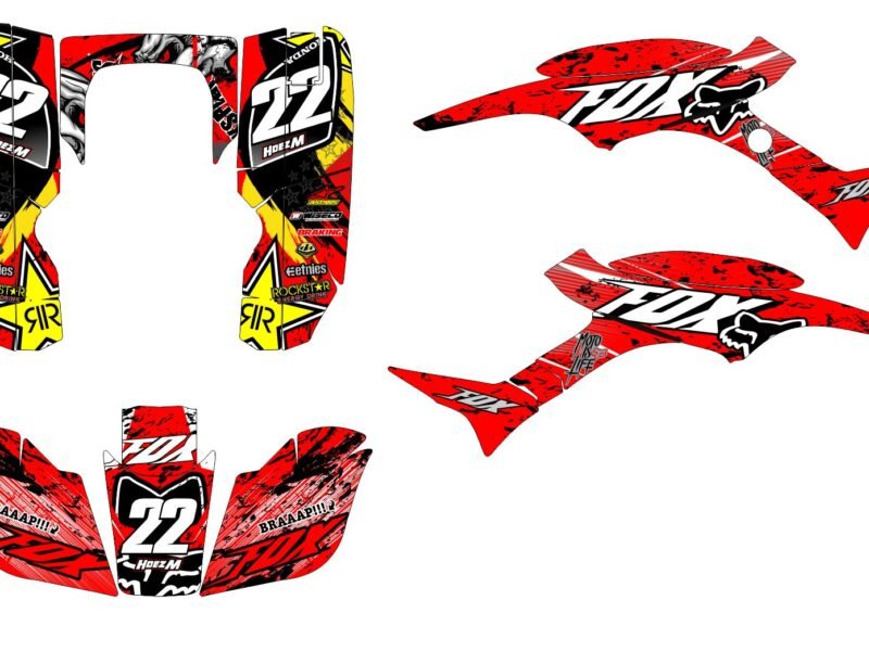kit déco honda 300 trx fox