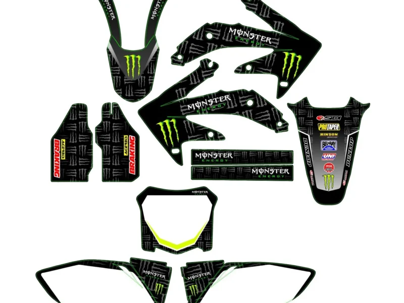 kit déco honda 450 crf (2005 2008) monster
