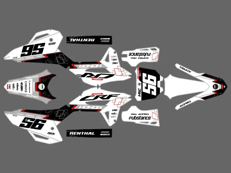 kit déco honda 450 crf (2021 2024) geometric