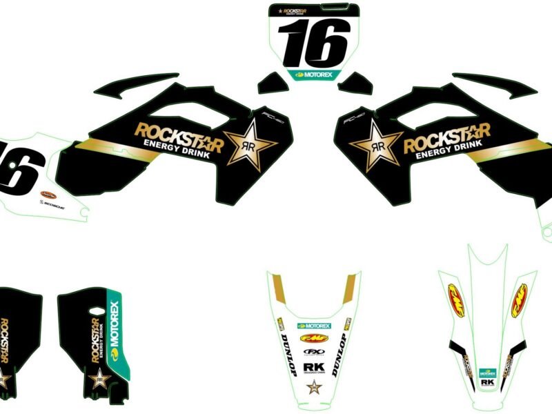 kit déco husqvarna 250 / 450 fc (2023 2024) rockstar
