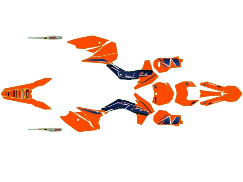 kit déco ktm exc / exc f (2014 2016) origine #2