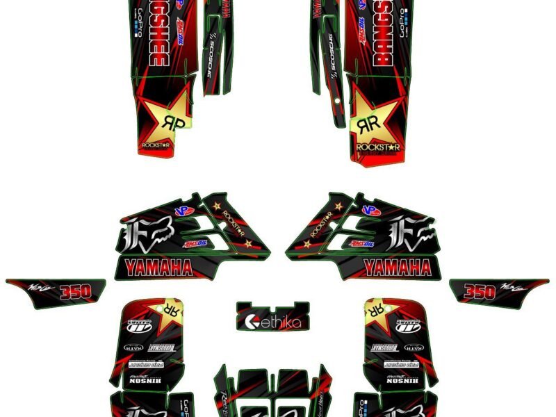 kit déco yamaha 350 banshee rockstar