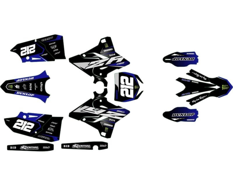 kit déco yamaha 125 yz (2015 2021) monster #2