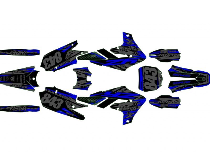 kit déco yamaha 250 yzf (2019 2023) griffe
