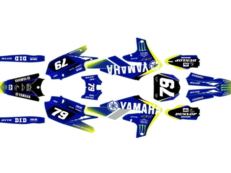 kit déco yamaha 250 yzf (2019 2023) monster #3
