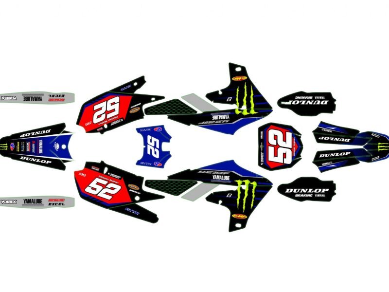 kit déco yamaha 250 yzf (2019 2023) monster