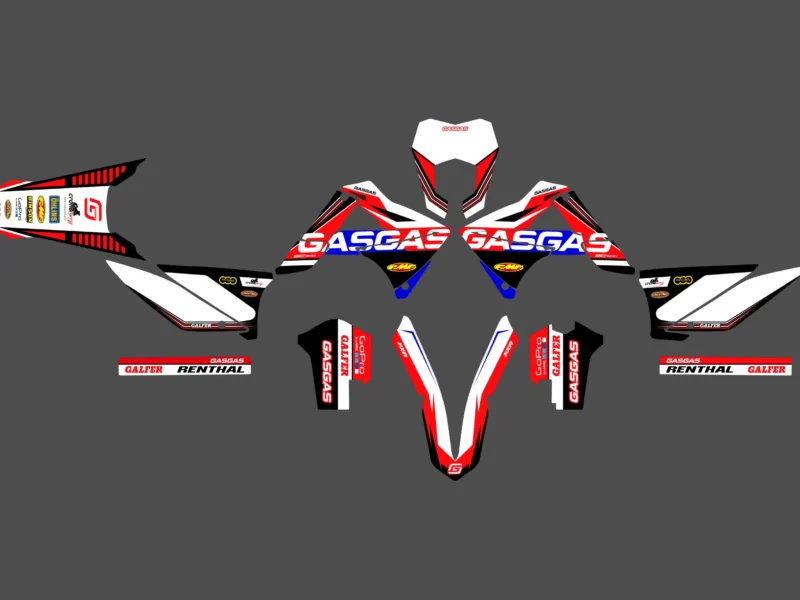 kit déco gasgas ec (2010 2011) fast