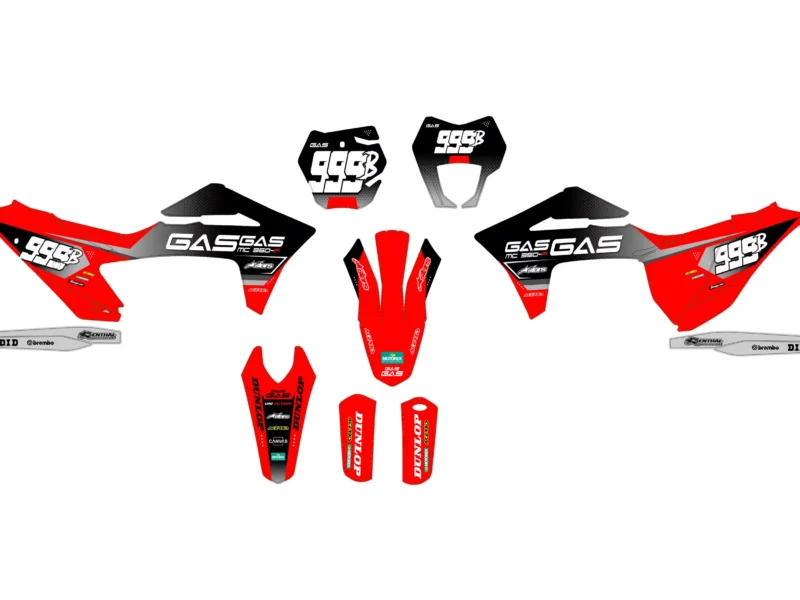 kit déco gasgas ec (2021 2023) blaze