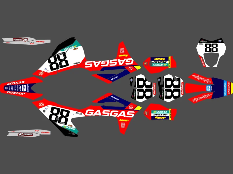 kit déco gasgas ec (2021 2023) fourty
