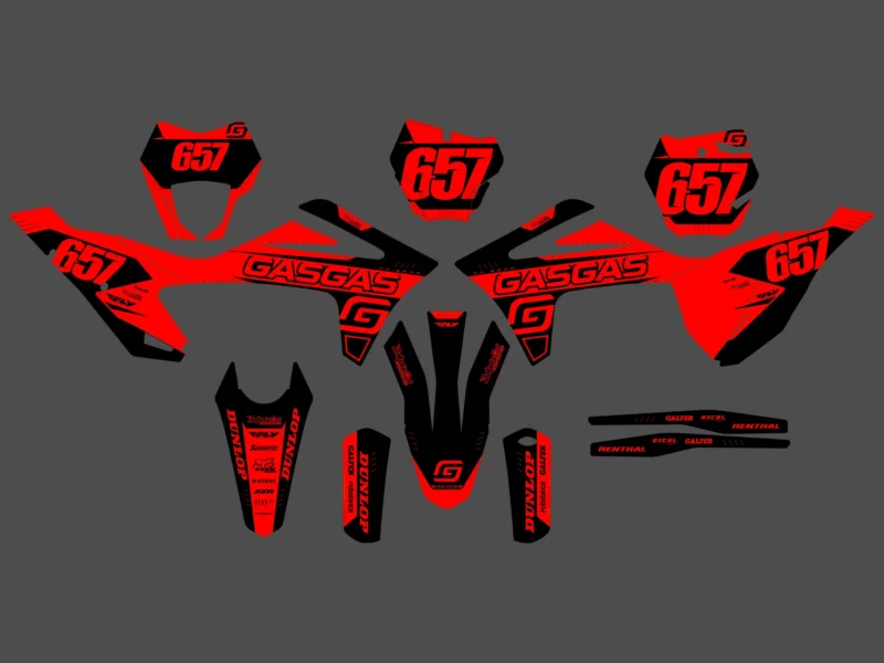 kit déco gasgas ec (2021 2023) hype