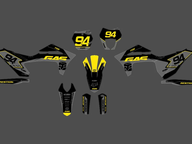 kit déco gasgas ec (2021 2023) isofix