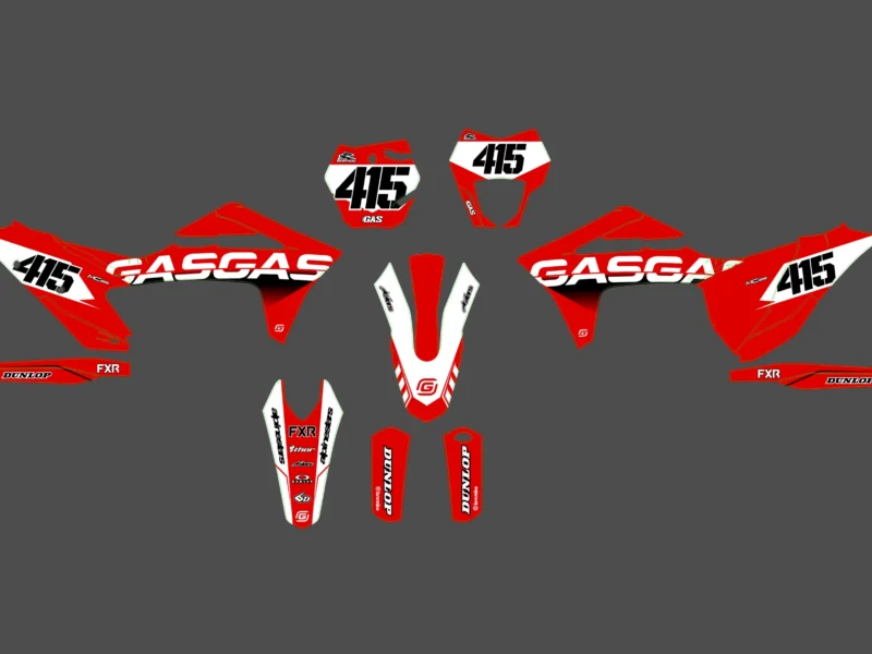 kit déco gasgas ec (2021 2023) nitro