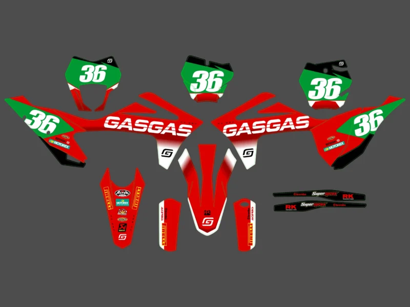 kit déco gasgas ec (2021 2023) rapid