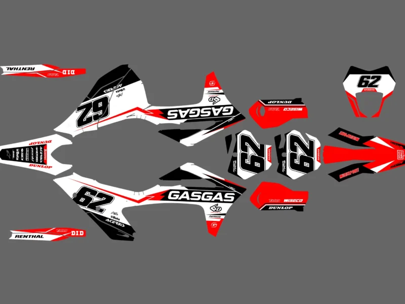 kit déco gasgas ec (2021 2023) wisek