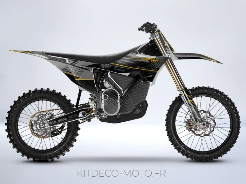 kit déco stark varg future line gris / gold