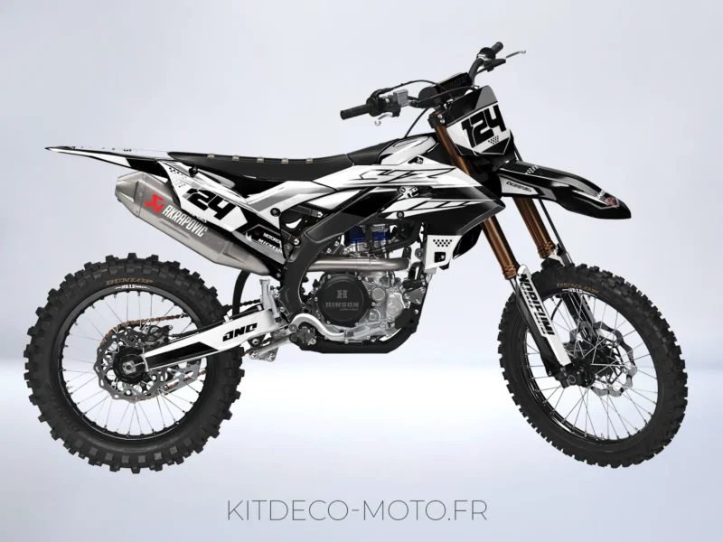 kit déco yamaha 450 yzf (2023 2024) race noir