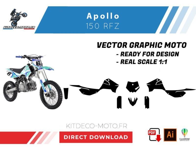template apollo 150 rfz vector