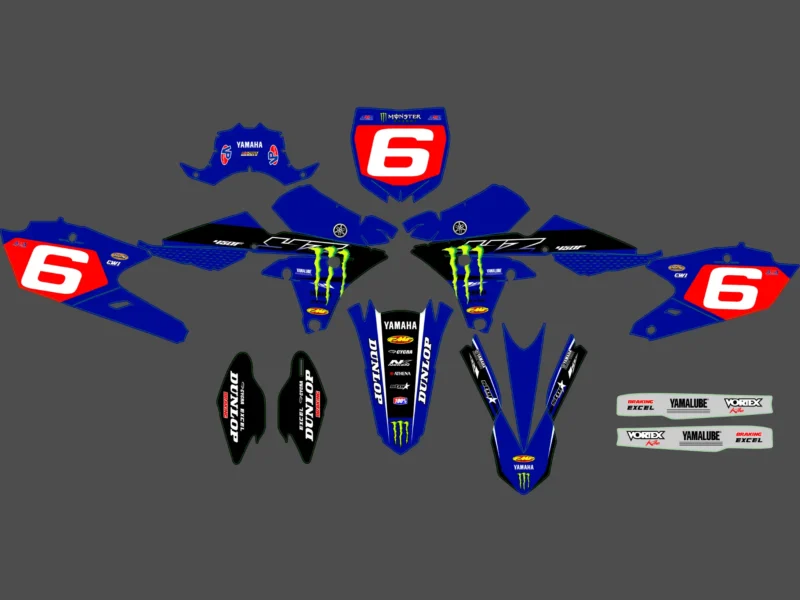 kit déco yamaha 250 yzf (2014 2018) monster factory