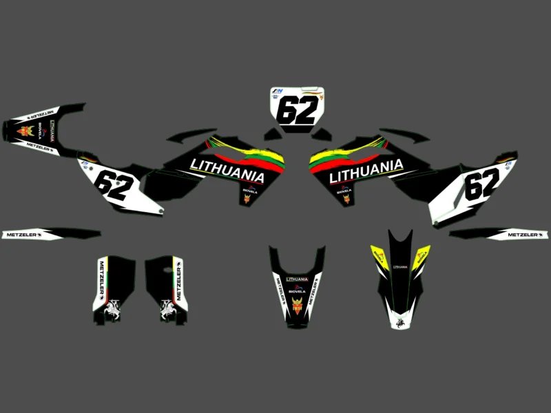 kit déco husqvarna tc / fc (2023 2024) lithuania