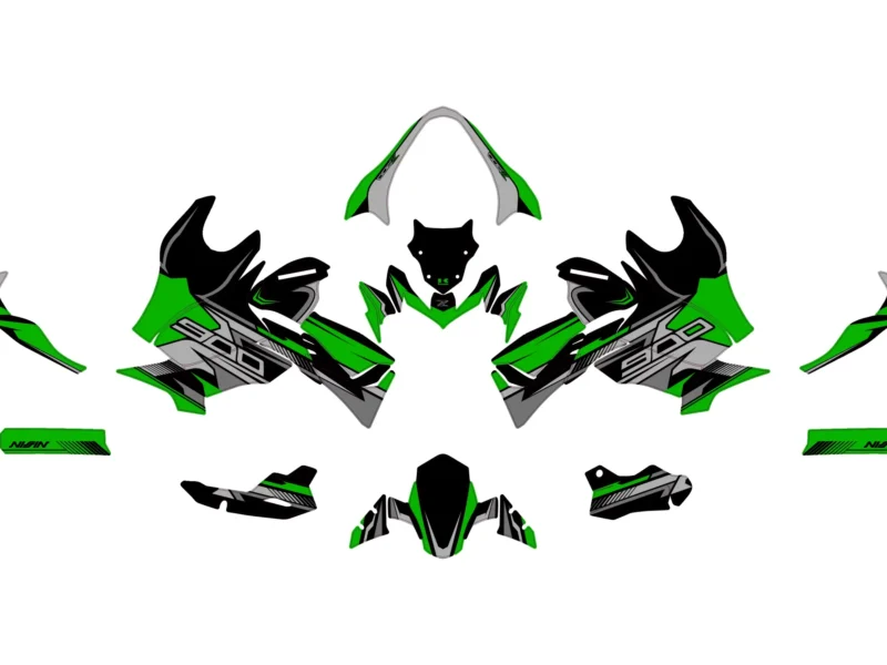 kit déco kawasaki z900 gotam vert