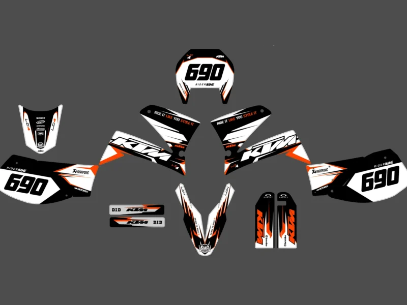 kit déco ktm 640 lc4 ready to race