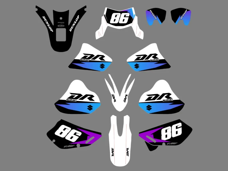 kit déco suzuki dr 650 color