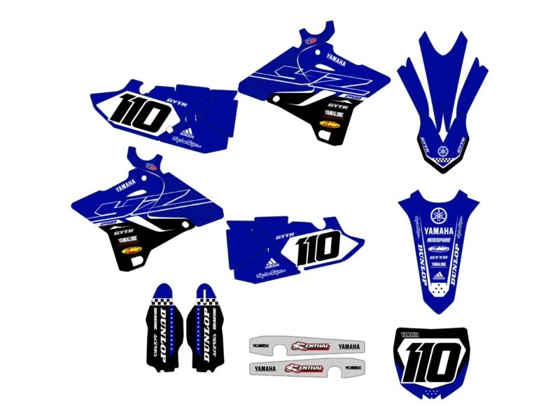 kit déco yamaha 125 yz (2015 2021) type origine