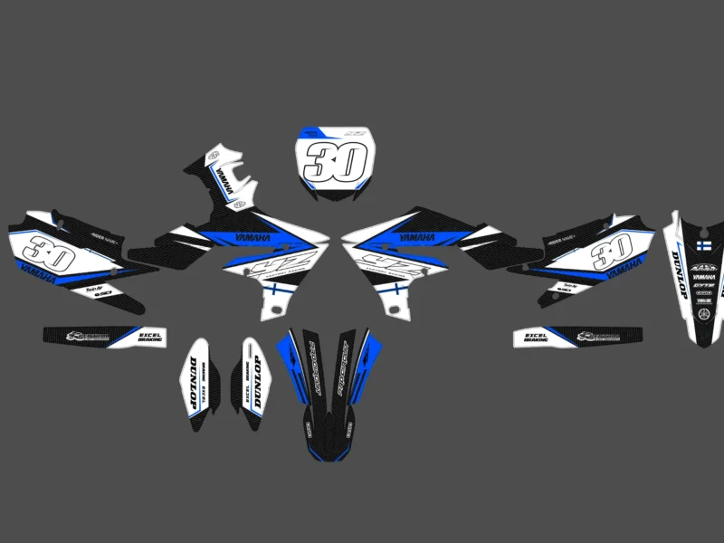 kit déco yamaha 450 yzf (2018 2022) flag