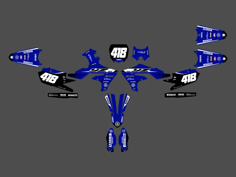 kit déco yamaha 450 yzf (2018 2022) type origine #2