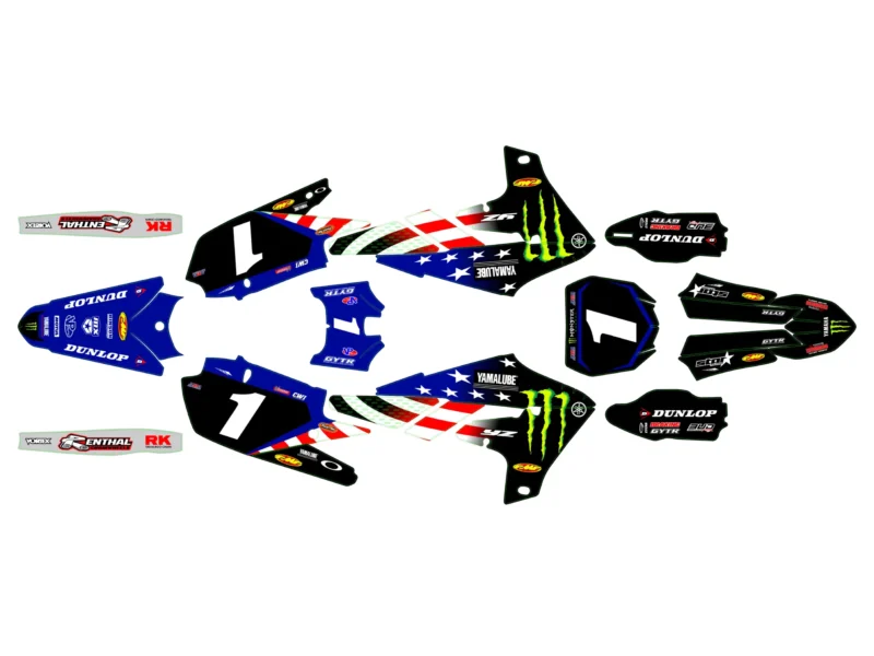 kit déco yamaha 450 yzf (2018 2022) usa monster