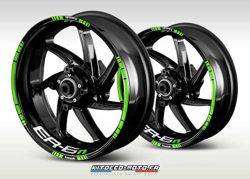 stickers de jante moto kawasaki er 6n