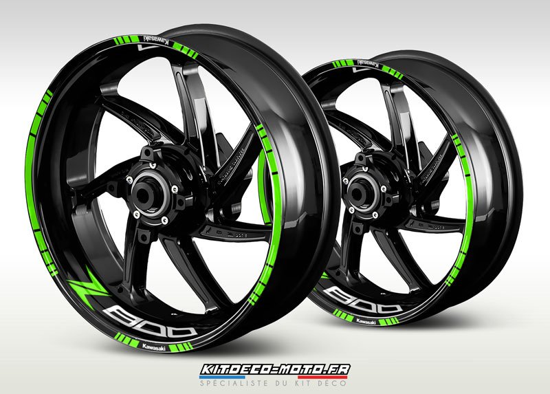 stickers de jante moto kawasaki z800