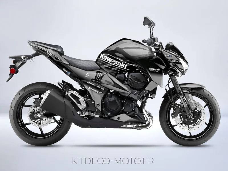 kit déco kawasaki z800 monster gris