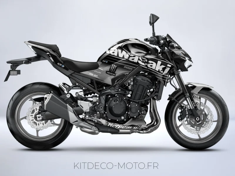 kit déco kawasaki z900 monster noir