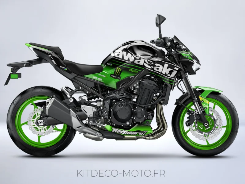 kit déco kawasaki z900 monster vert