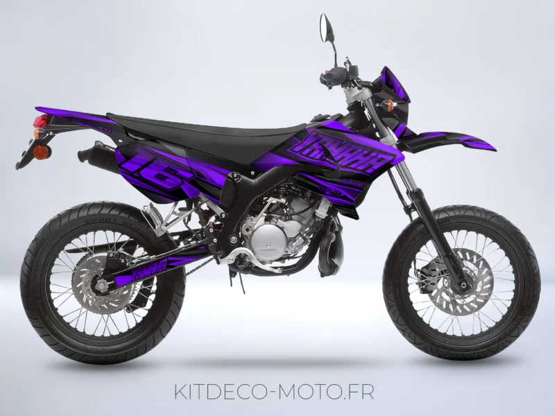 kit déco yamaha dt 50 – airon violet
