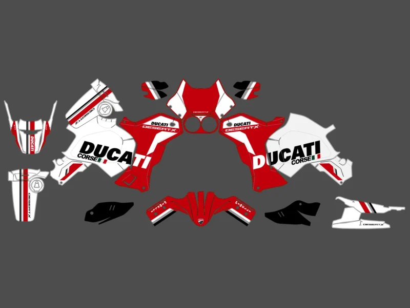 kit déco ducati desert x type origine